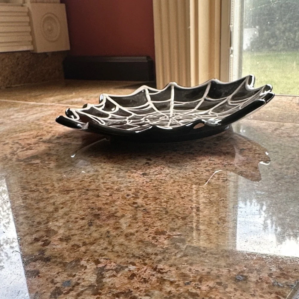 Target Black and White Spiderweb Dish